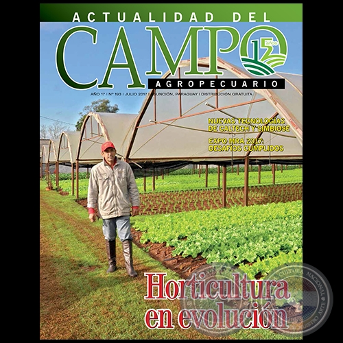 CAMPO AGROPECUARIO - AÑO 17 - NÚMERO 193 - JULIO 2017 - REVISTA DIGITAL